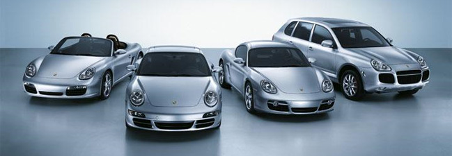 “ポルシェ認定中古車 Porsche Approved”